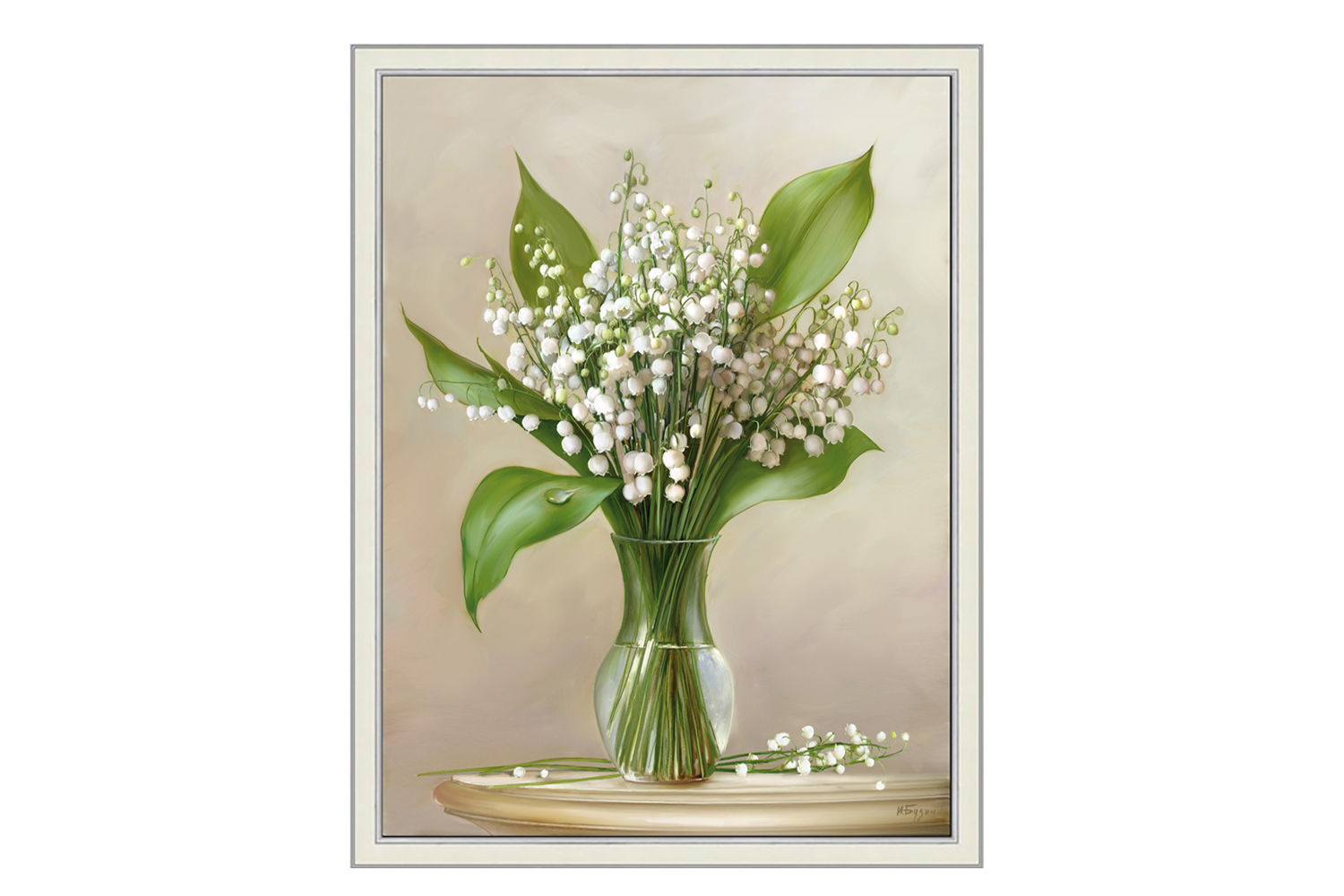 Репродукция в раме Ландыши в стеклянной вазочке, Ландыши в стеклянной вазочке
Репродукция в раме Ландыши в стеклянной вазочке, Ландыши в стеклянной вазочке