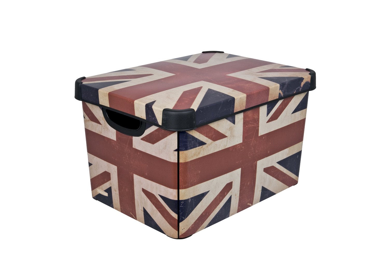 Curver Декоративная коробка Stockholm British flag