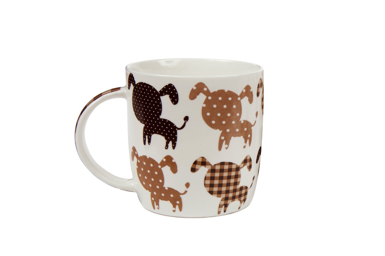 Liling Quanhu Кружка 355 мл Ситцевые зверюшки