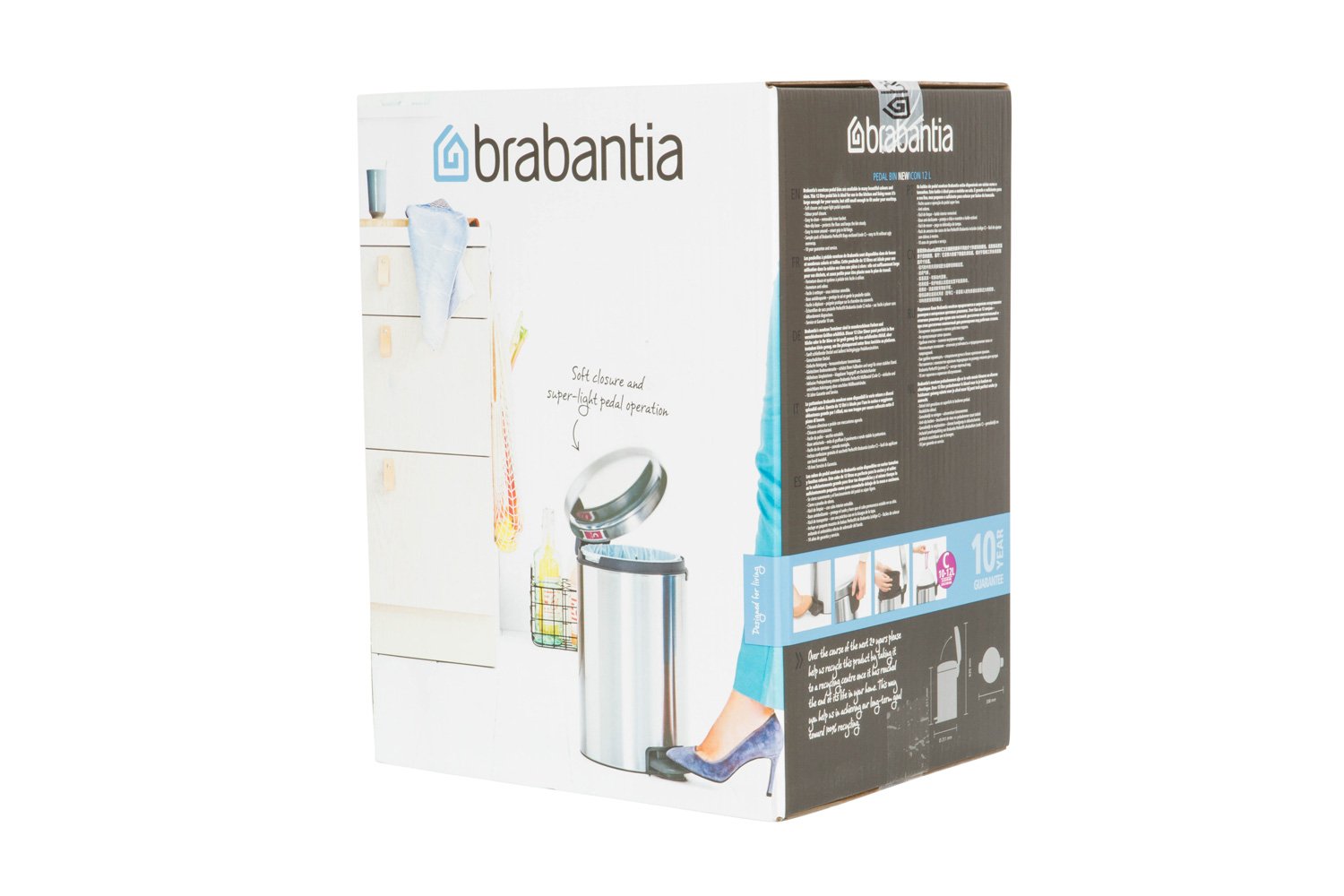 фото Бак для мусора с крышкой new icon brabantia