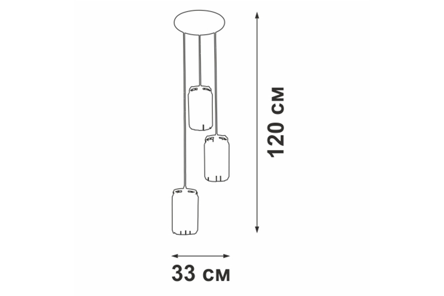 фото Люстра v4265-1/3s vitaluce