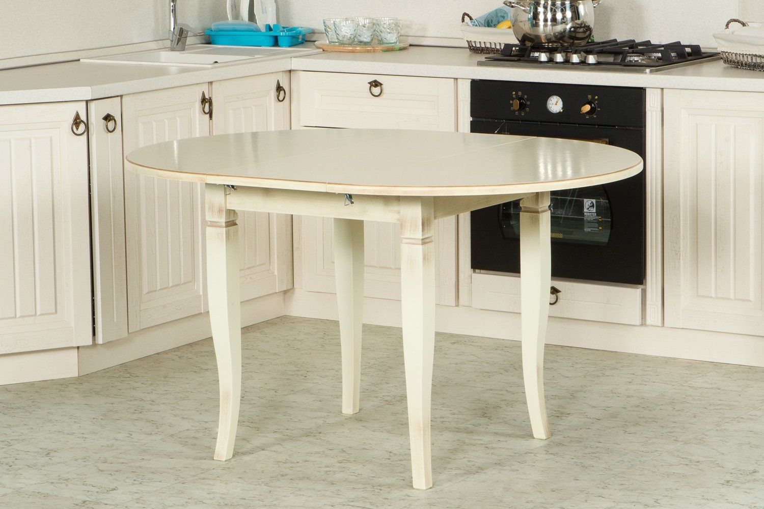 фото Кухонный стол раздвижной виста лион hoff