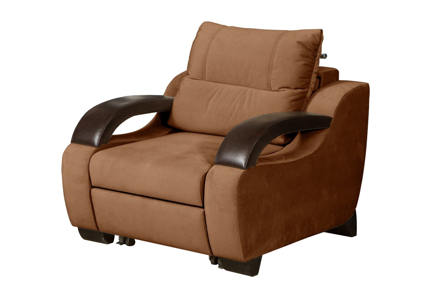 Кресло кровать мюнхен коричневое