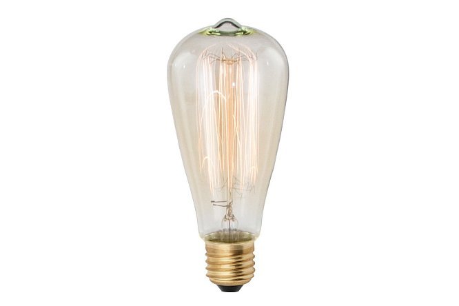 Изображение товара Лампа накаливания Uniel Vintage E27, 60W, Конус, Тёплый