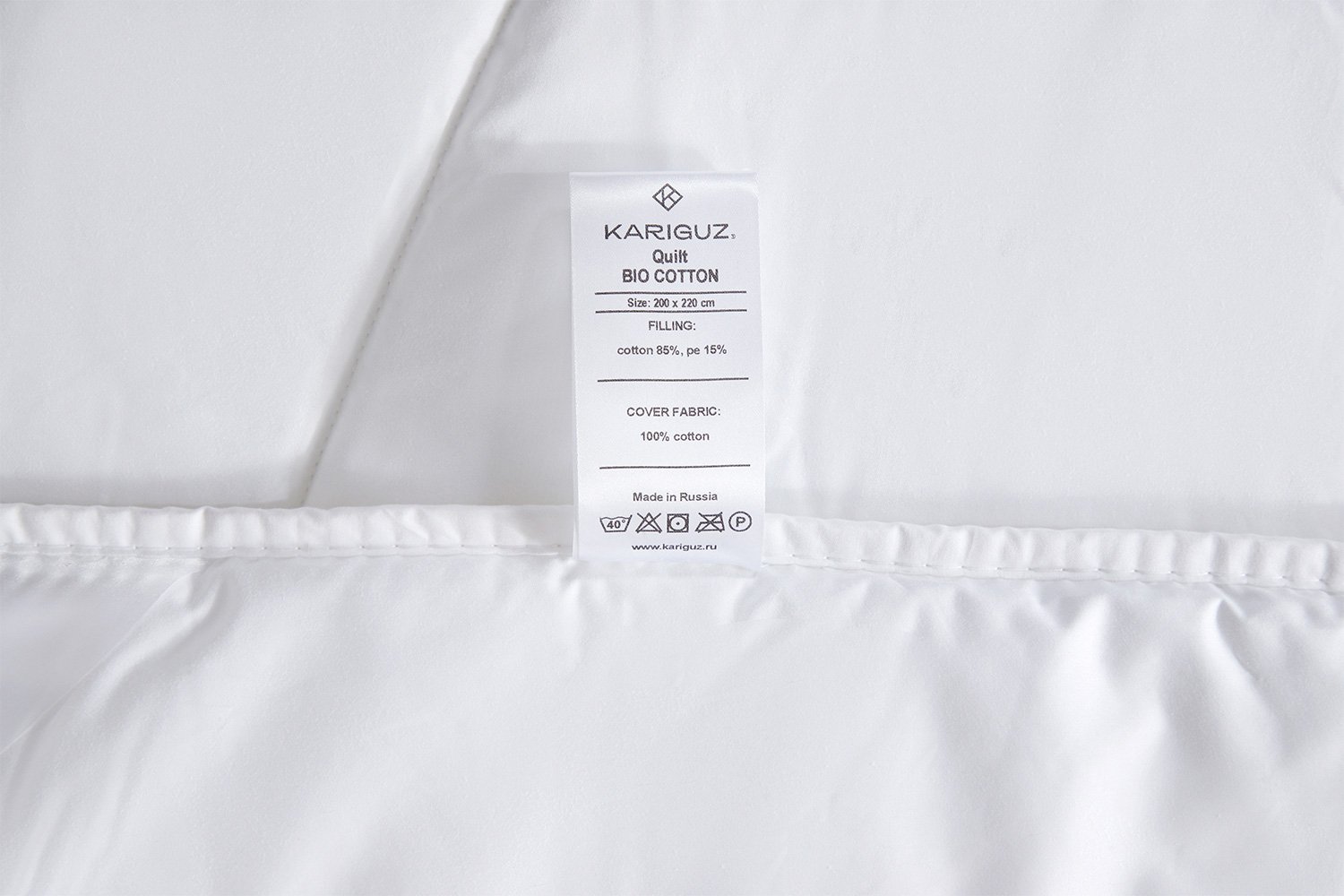 Одеяло KARIGUZ Bio Cotton Хлопок 150х200 см, 1,5 спальные