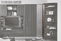 Шкаф для белья левый Sherlock