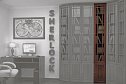 Шкаф для книг правый Sherlock