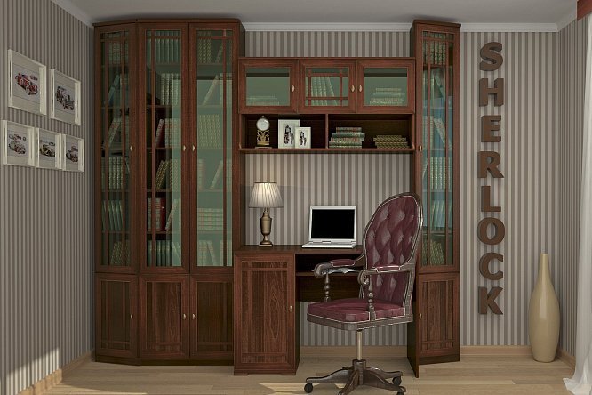 Шкаф навесной Sherlock 119.9 см