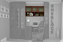 Шкаф навесной Sherlock 119.9 см
