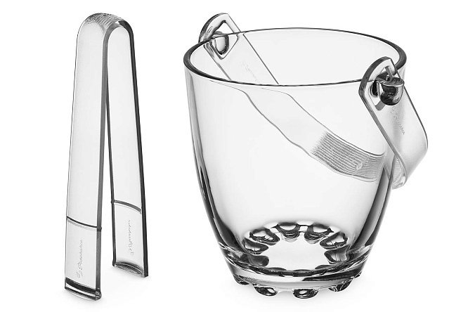 Изображение товара Ведерко для льда Pasabahce Сильвана из стекла прозрачного цвета