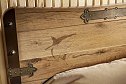 Кровать Pirate 100х200 см цвет тёмный дуб