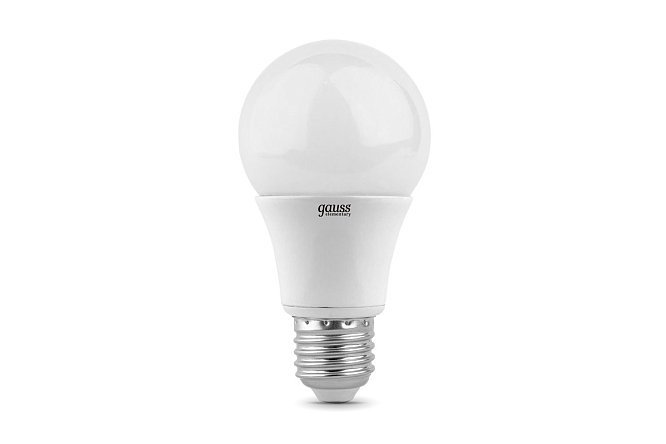 Изображение товара Лампа светодиодная Gauss Elementary A60 540lmb 4100K E27, 7W, Груша, 4100 К, Естественный