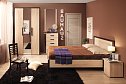 Кровать Баухаус (Bauhaus) цвет дуб Сонома, орех шоколадный 120х200 см