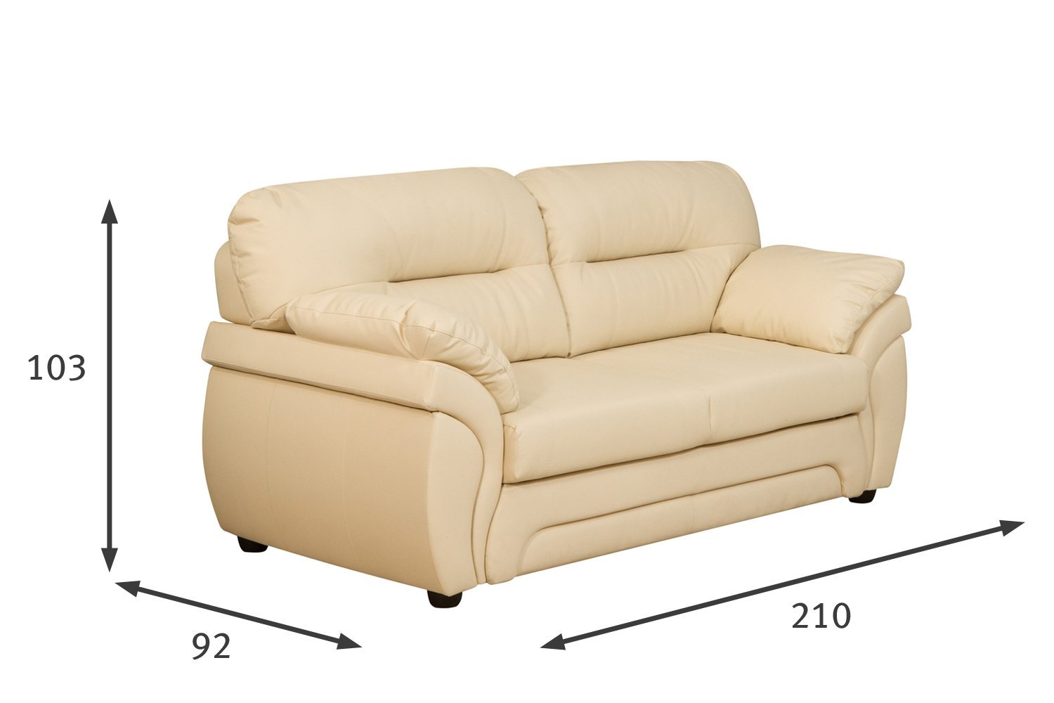 размеры дивана бристоль много мебели