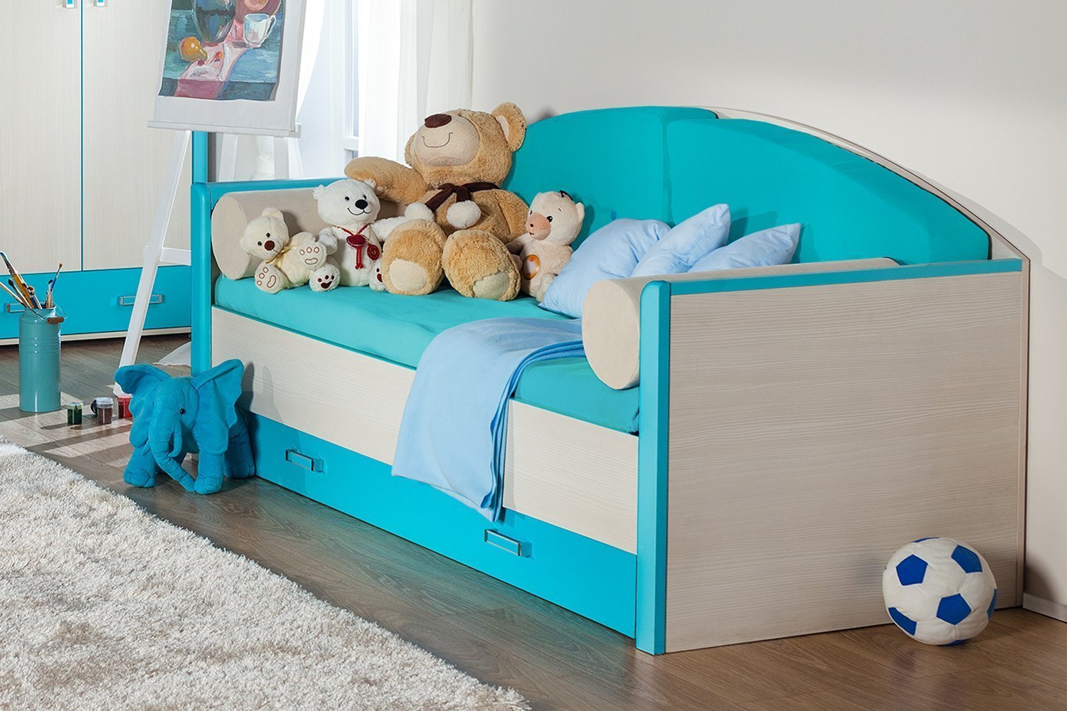 кровать для мальчика от 4 лет и старше