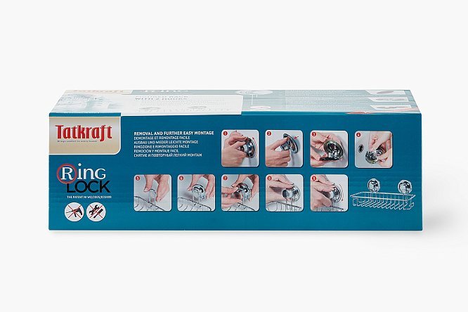 Полка фигурная Ring Lock 29.5x9.5x14 см