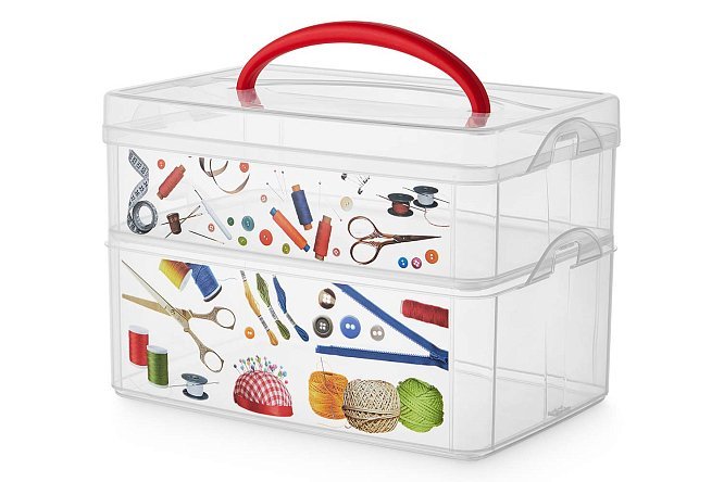 Изображение товара Коробка универсальная с ручкой Multi Box 24,5x16x16,5 см