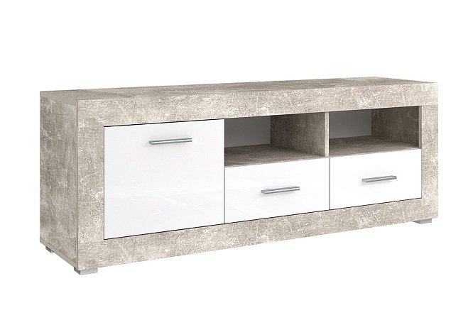 Изображение товара Тумба для ТВ Мартин из МДФ и ЛДСП 140х52х37,3 см современная мебель