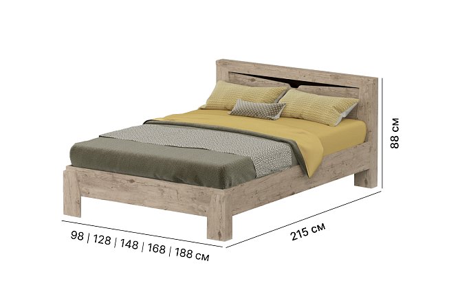 Hoff кровать двуспальная 180 200