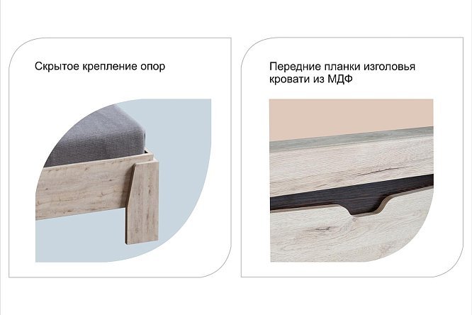 Каркас кровати Соренто 120х200 см