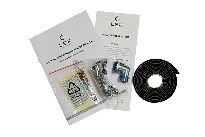 Газовая панель LEX GVE 643C IV 60 см