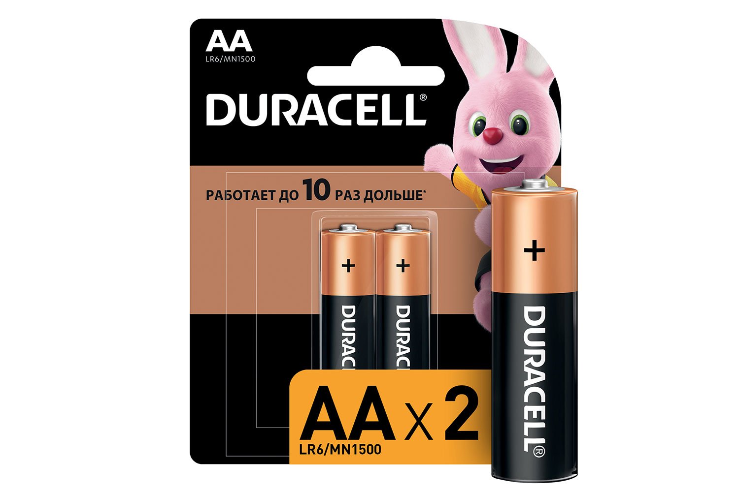 Duracell батарейки щелочные AA, 2 шт. - купить по цене 38 рублей в  интернет-магазине Hoff.ru | 80011903