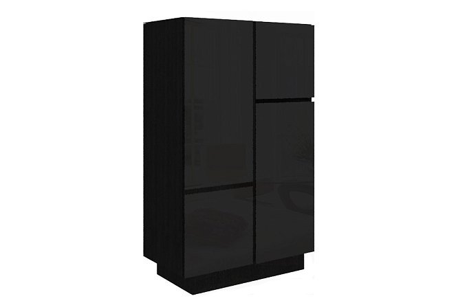 Изображение товара Шкаф-модуль напольный MD Color с черной отделкой