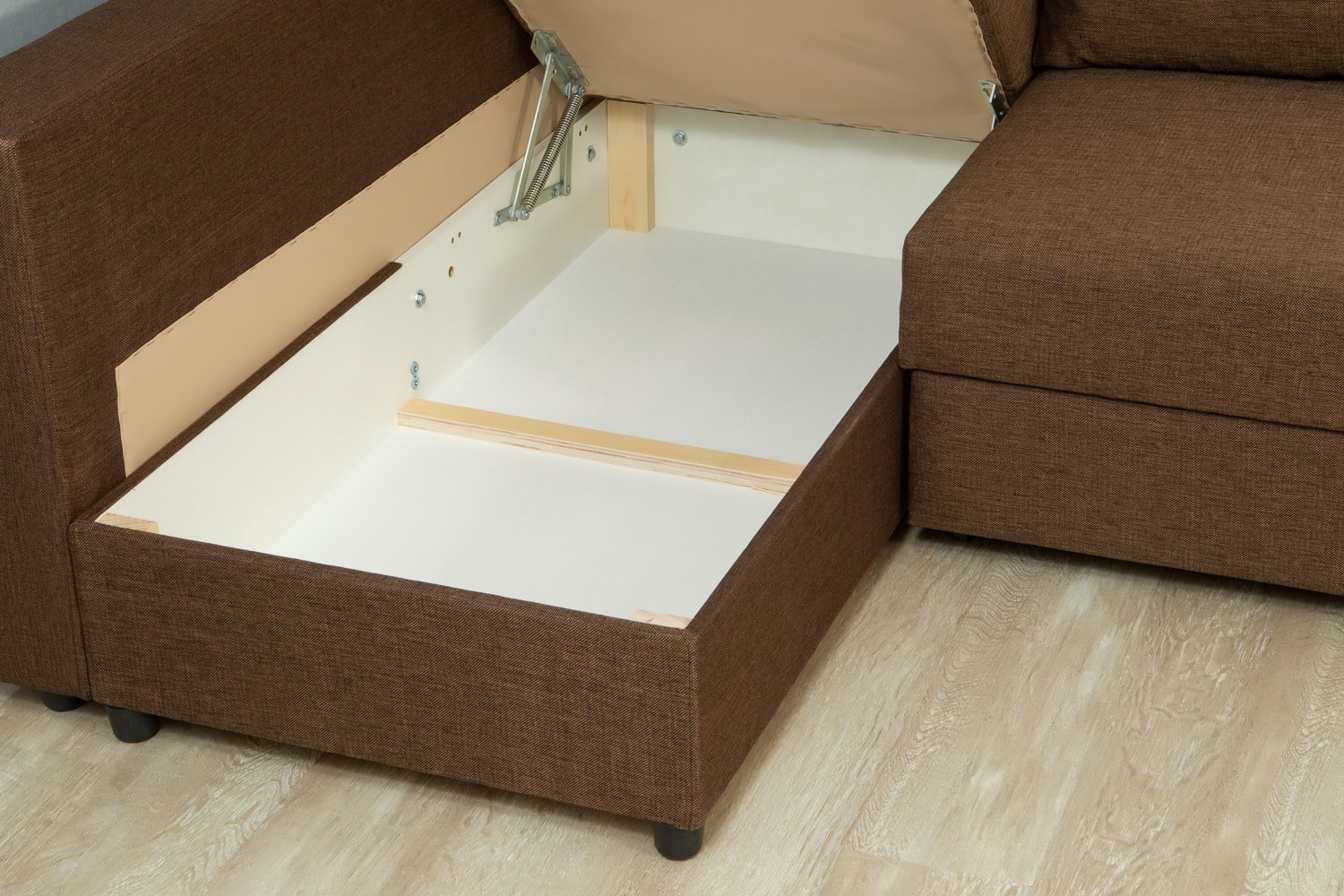 угловой диван с боковыми ящиками