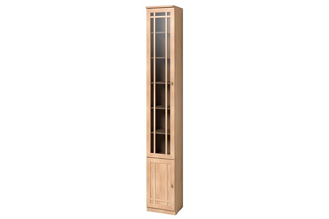Изображение товара Шкаф для книг Sherlock левый из дуба Сонома 35х239,5х34,3 см