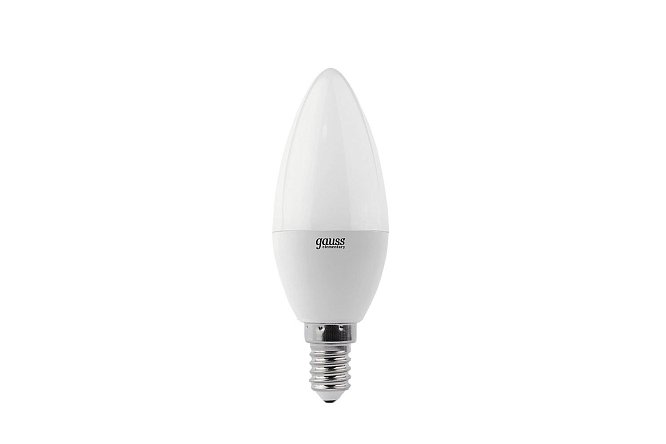 Изображение товара Лампа светодиодная Gauss Elementary Свеча 920lm E14, 10W, Свеча, 4100 К, Естественный