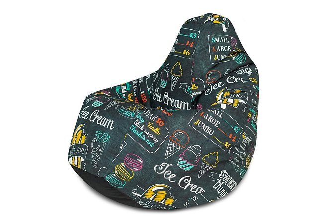 Изображение товара Кресло-мешок Ice Cream XL стандартное для дома
