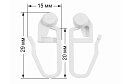 Крючок-ролик специальный для пластиковой шины УЮТ 20 шт.