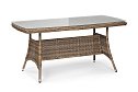 столешницы: прозрачный, коричневый (JR1706), основания: коричневый (JR1706)