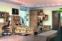 Кровать Корсар 90х190 см цвет швейцарский вяз