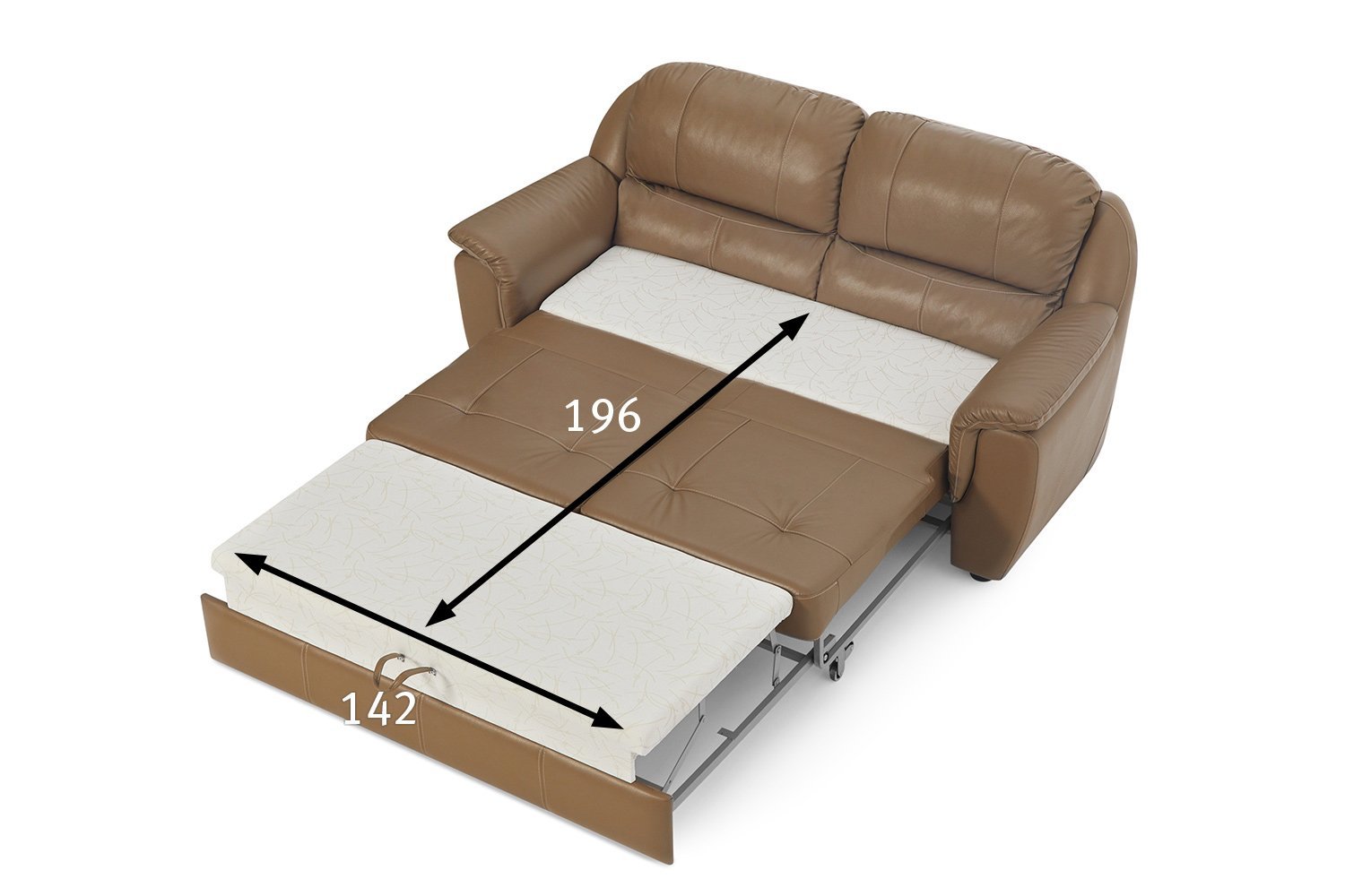 Кресло кровать с ящиком для белья с выкатным механизмом