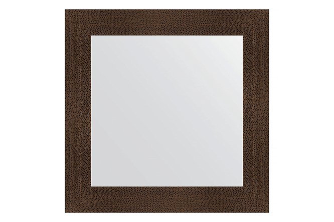 Изображение товара Настенное зеркало в багетной раме EVOFORM бронзовая лава 70х70 см
