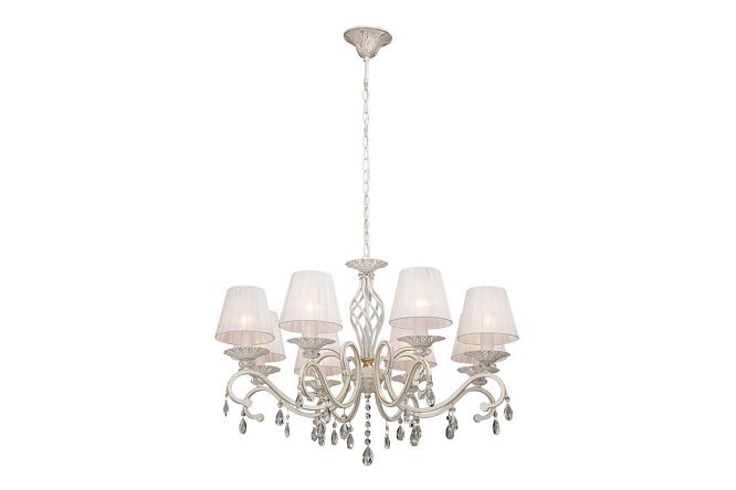 Изображение товара Люстра VITALUCE V1679-0/8 на 24 кв.м, восьмирожковая, E14