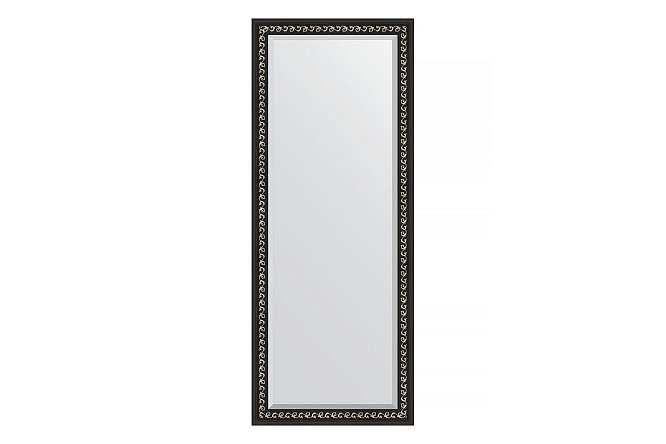 Изображение товара Зеркало напольное с фацетом в багетной раме EVOFORM BY 6108 чёрный ардеко 80х199 см
