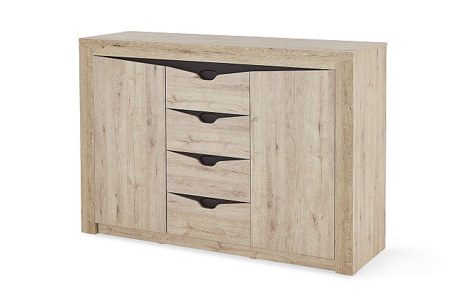 Изображение товара Комод Соренто 140x98,5x44 см ЛДСП МДФ современный дизайн