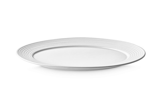 Изображение товара Блюдо TUDOR ENGLAND Circle 32х24 см из фарфора для сервировки