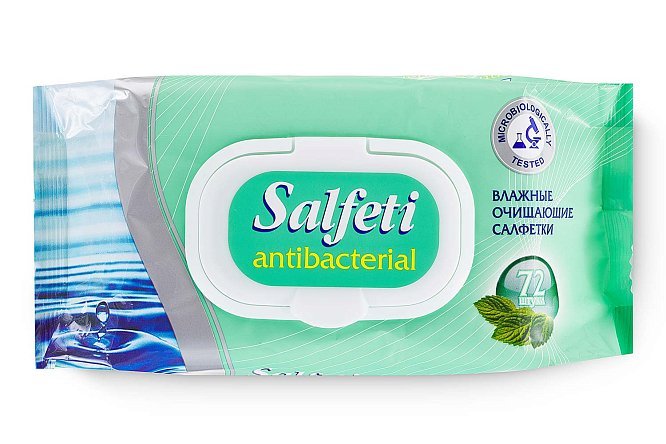 Изображение товара Влажные салфетки универсальные Salfeti