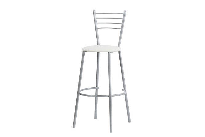 Изображение товара Стул Rumba 49х113х49 см, цвет обивки бежевый, ножек серый (Бриллиант)