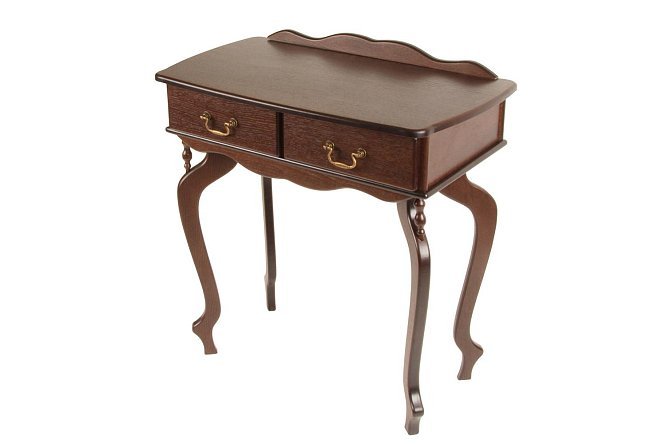 Изображение товара Стильная консоль Берже в тёмно-коричневом цвете 80х86х46 см