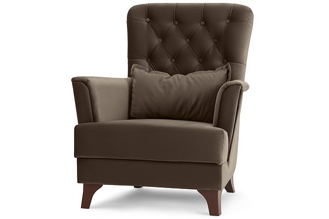 Изображение товара Кресло для отдыха Сиеста - комфортное велюровое кресло для дома и офиса