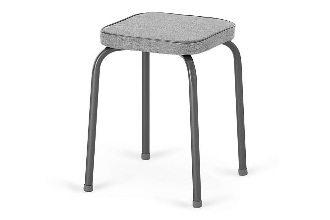 Изображение товара Табурет Фабрик 5 серый 32х46,5х32 см