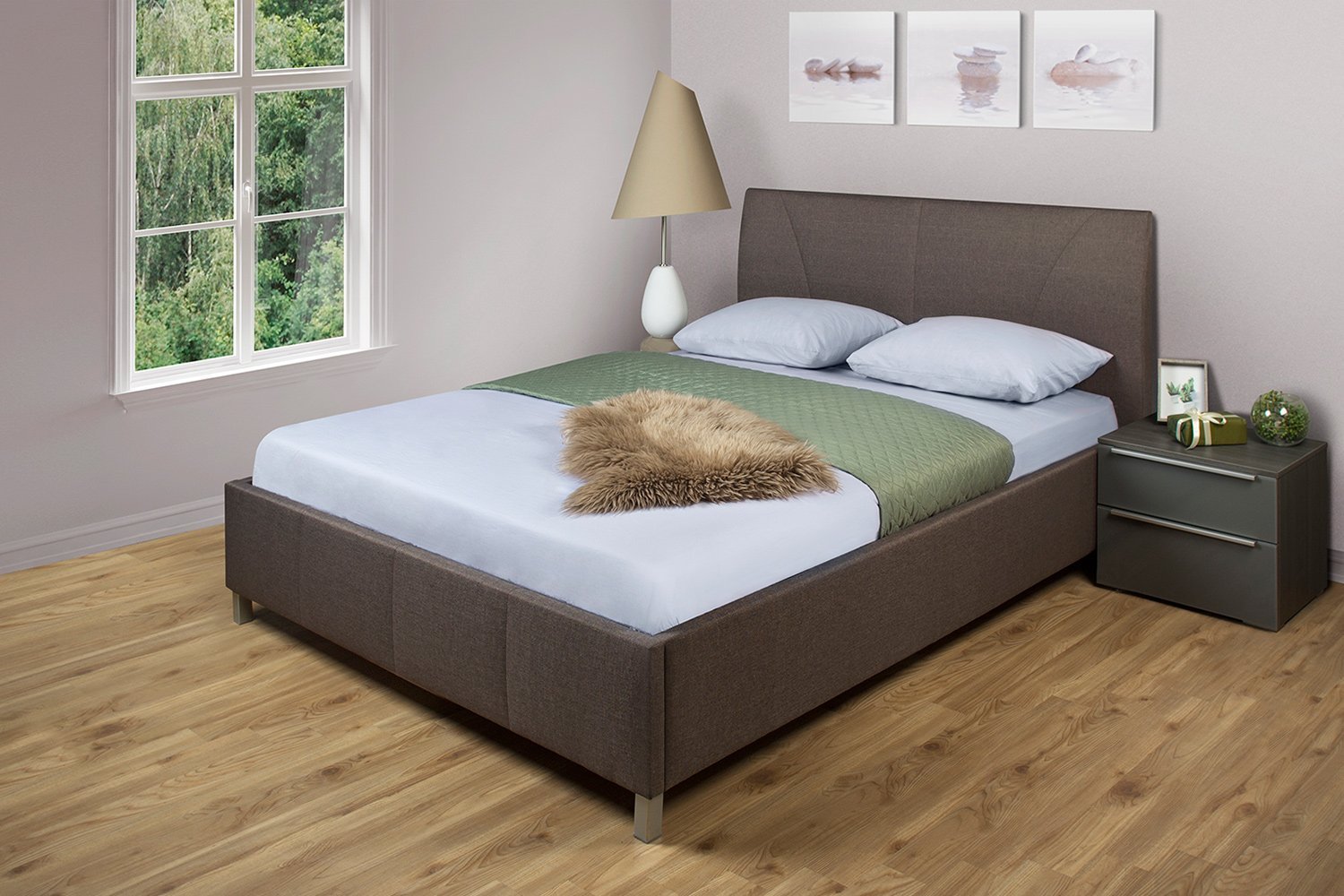 Hoff кровать с подъемным механизмом 140×190 sviesa