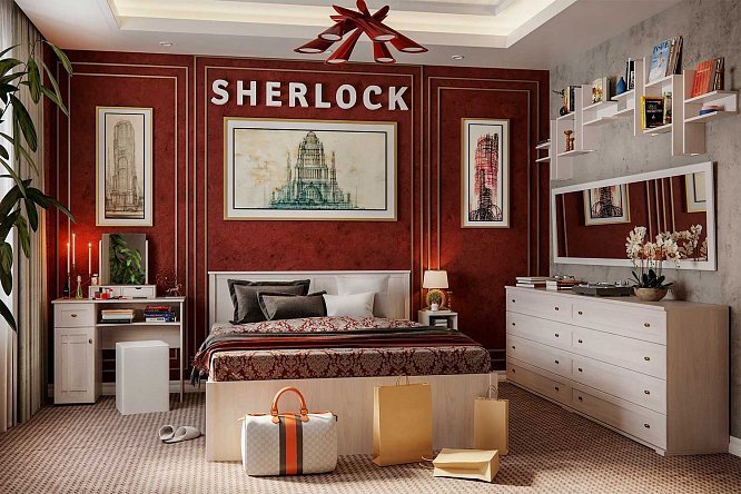 Шкаф навесной Sherlock 119.9 см