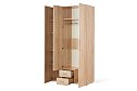 Шкаф для одежды и белья Канкун 120х230х57,9 см, дуб Сонома