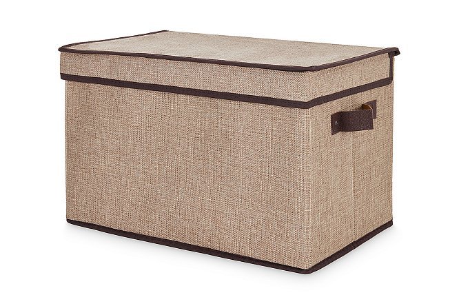 Изображение товара Кофр с крышкой для хранения вещей MITTE 38x25x25 см универсальный