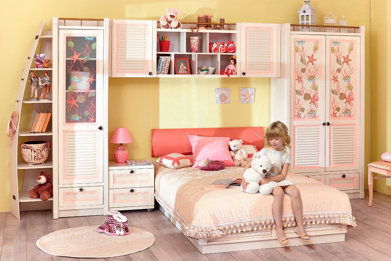 мебель для детской комнаты для девочки 11 лет